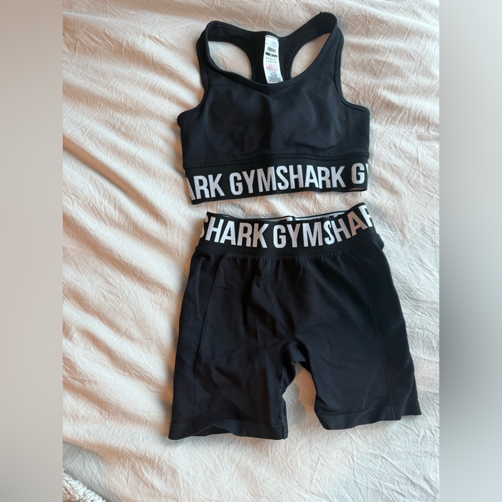 Gymshark Black Activewear Set
